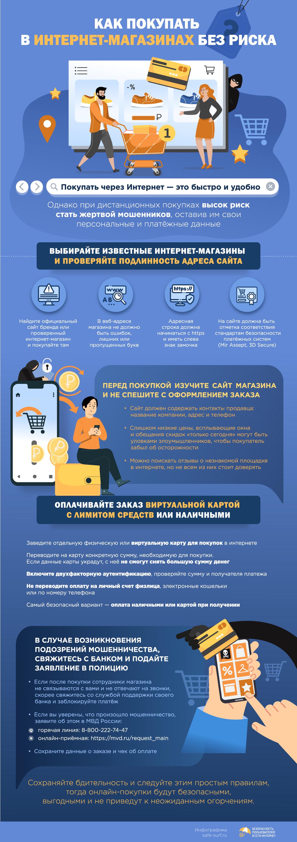 Как покупать в интернет-магазине без риска